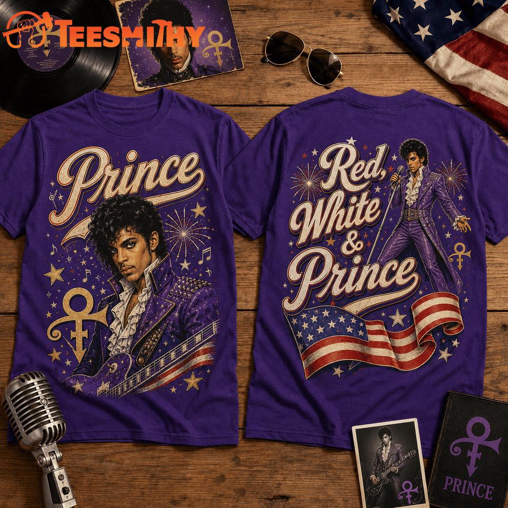 Prince Vintage Celebration Limited Edition 3D Shirt