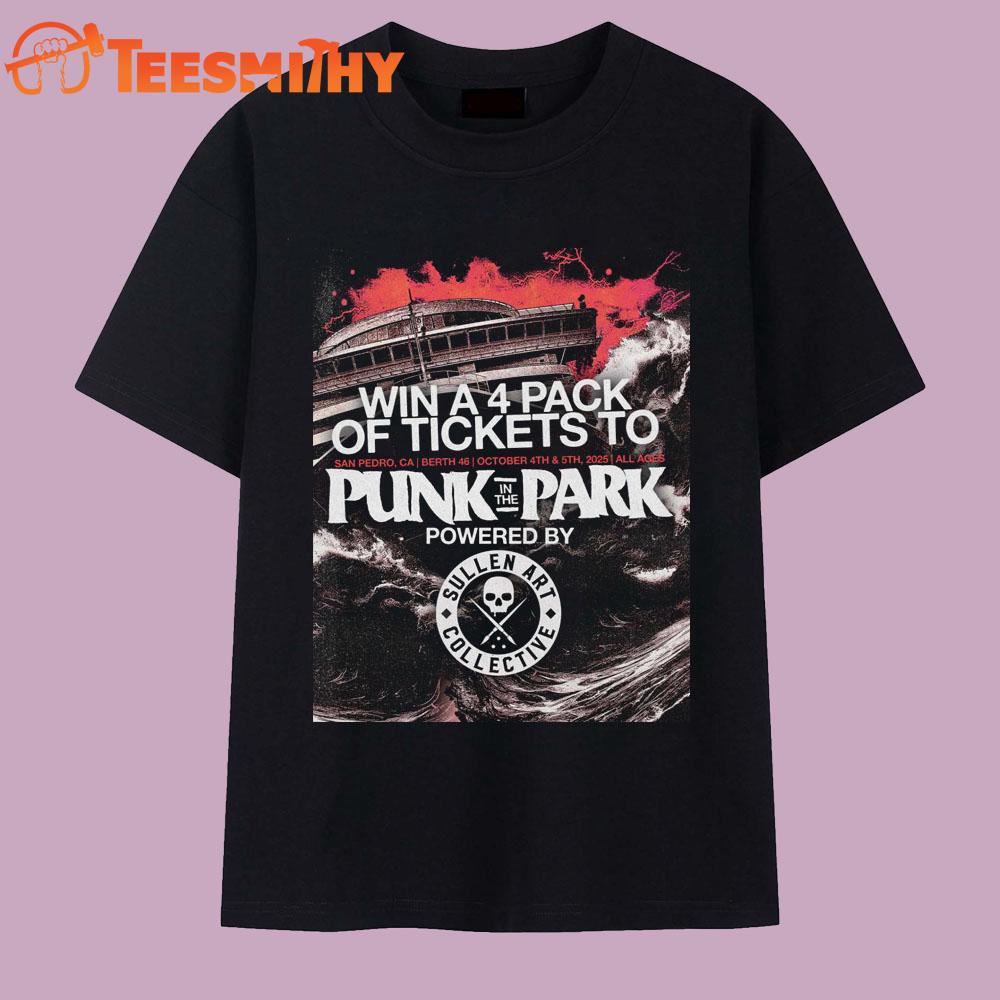 Punk In The Park Tour Berth 46 in San Pedro 2025 T Shirt Punk In The Park Tour Berth 46 in San Pedro 2025 T Shirt