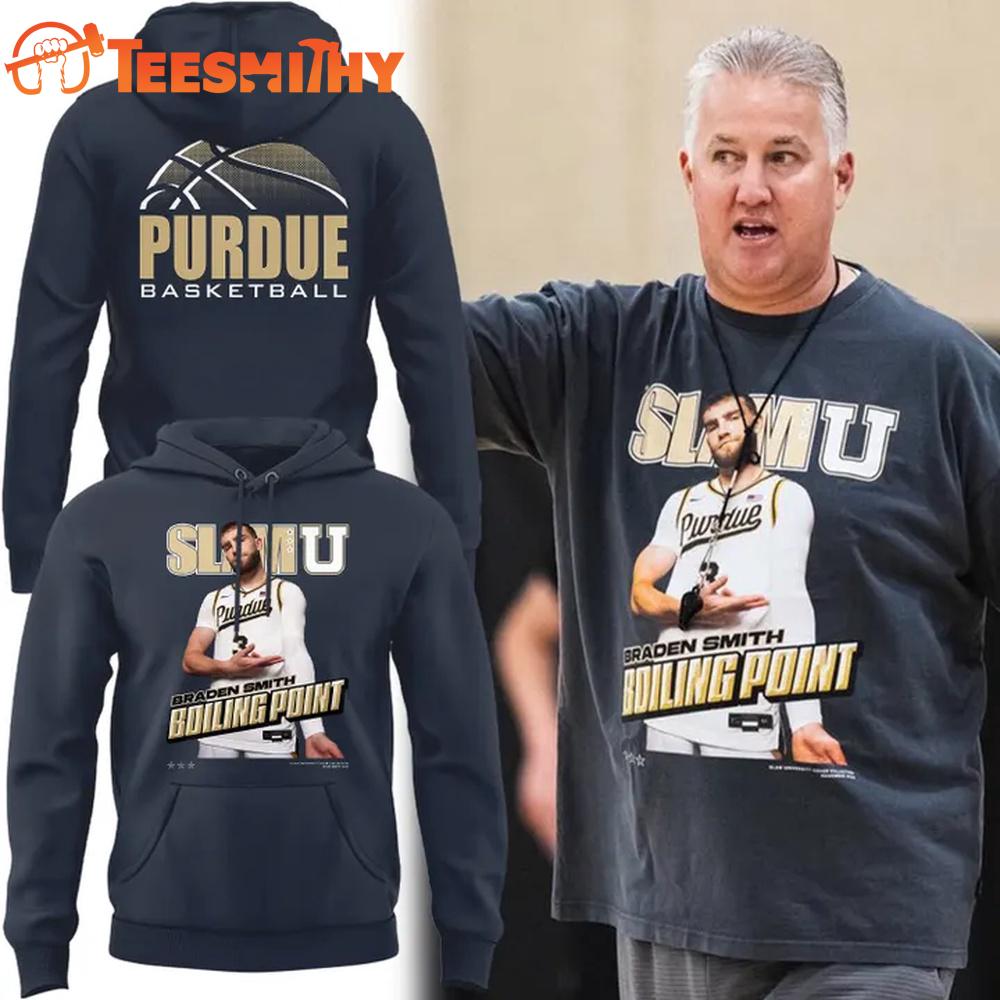 Purdue Boilermakers Basketball Braden Smith Boiling Point Hoodie