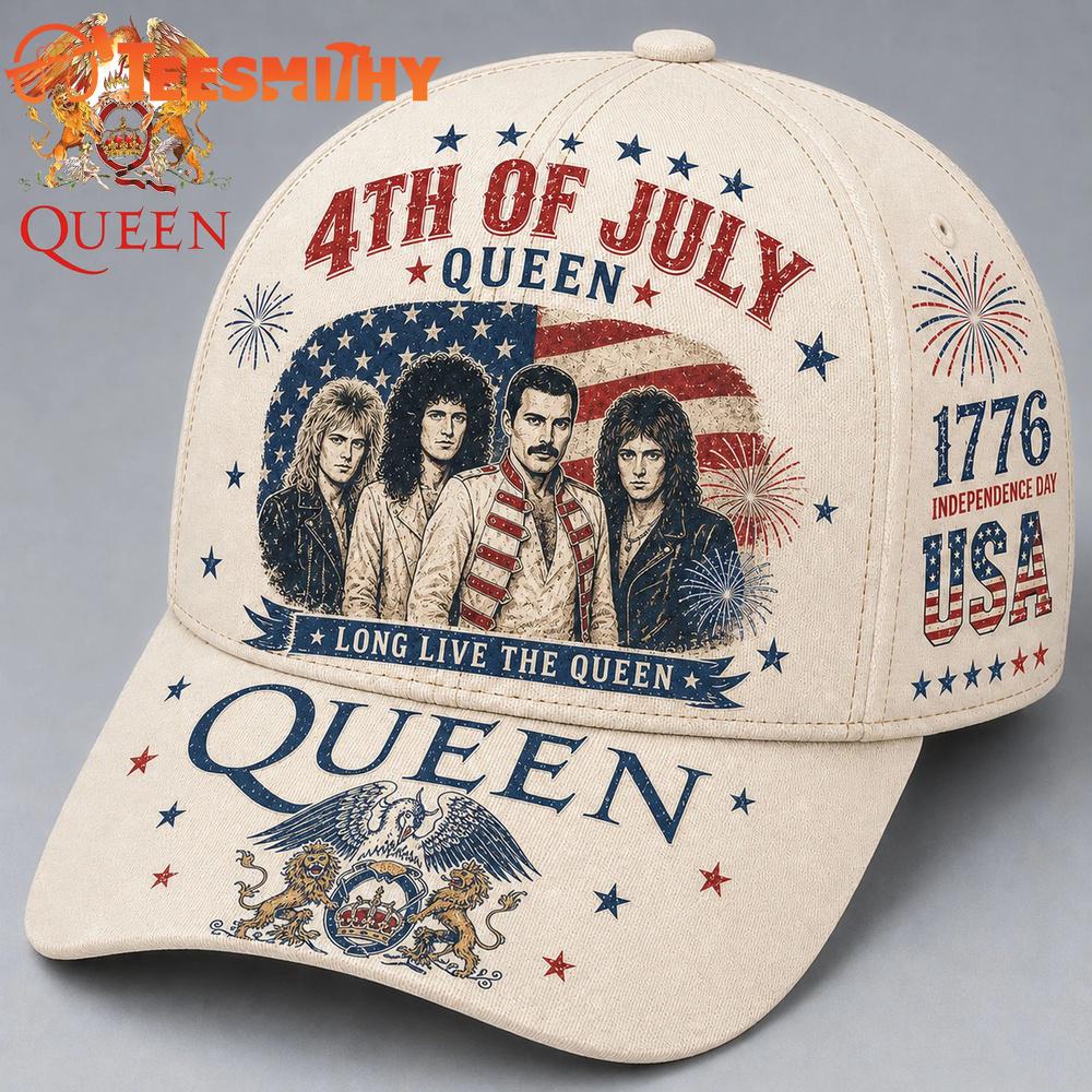 Queen Band 4th of July American Legend Baseball Cap