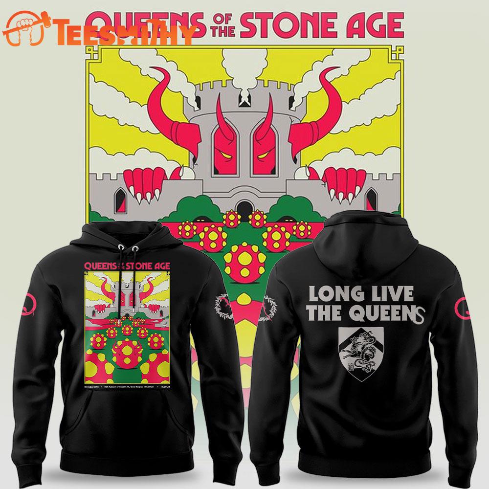 Queens of the Stone Age Long Live The Queens Tour 2025 Hoodie Queens of the Stone Age Long Live The Queens Tour 2025 Hoodie