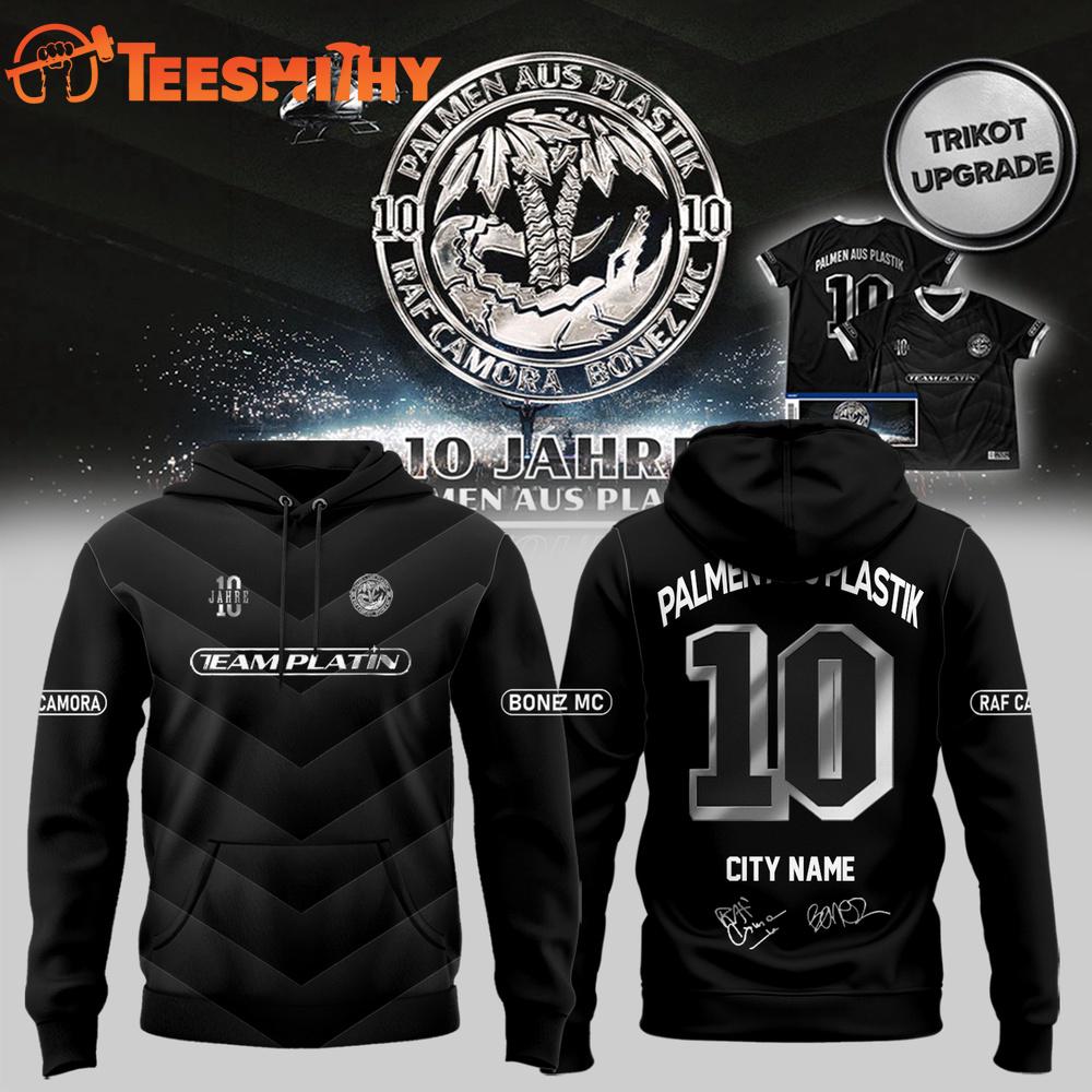 RAF Camora & Bonez MC 10 Jahre Palmen aus Plastik Tour 2026 Signature All Over Print Hoodie