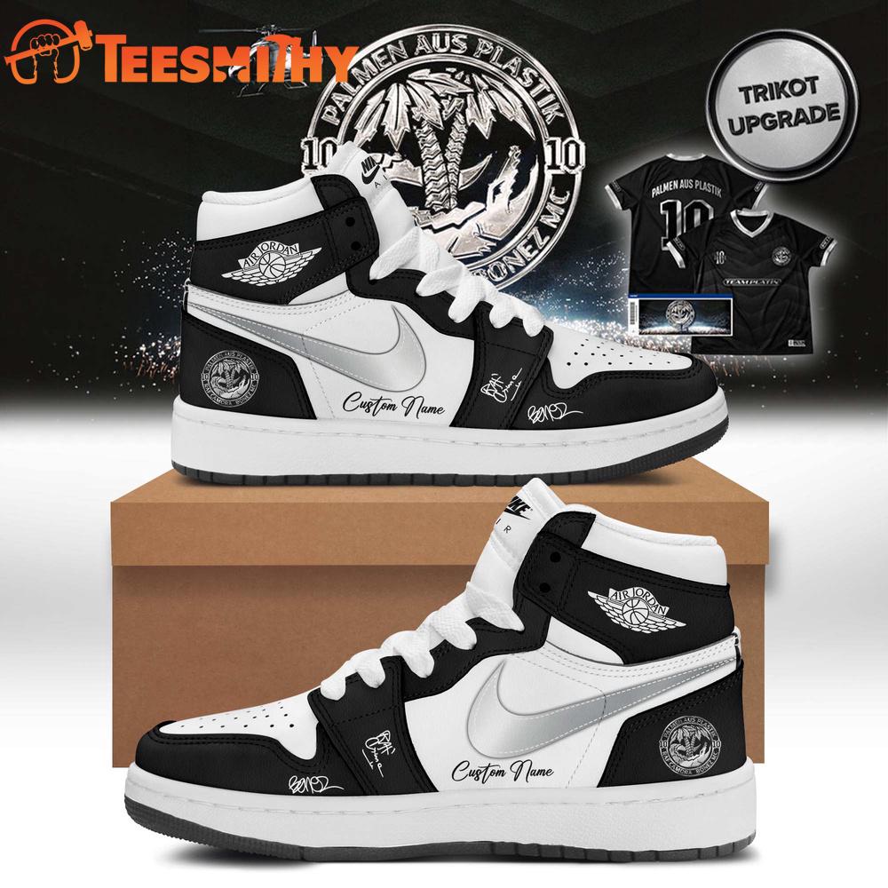 RAF Camora & Bonez MC 10 Jahre Palmen aus Plastik Tour 2026 Signature Black Air Jordan 1 Shoes