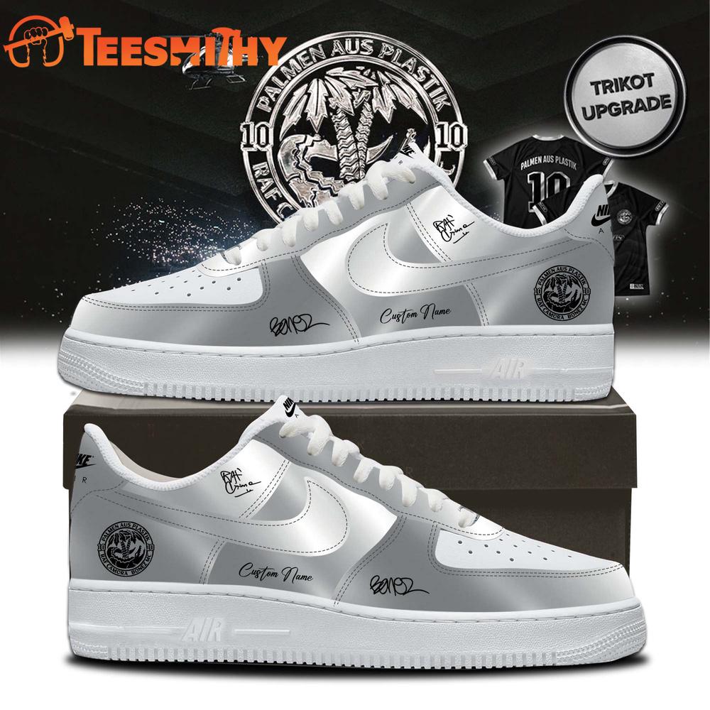 RAF Camora & Bonez MC 10 Jahre Palmen aus Plastik Tour 2026 Signed Air Force 1 Shoes Sneaker