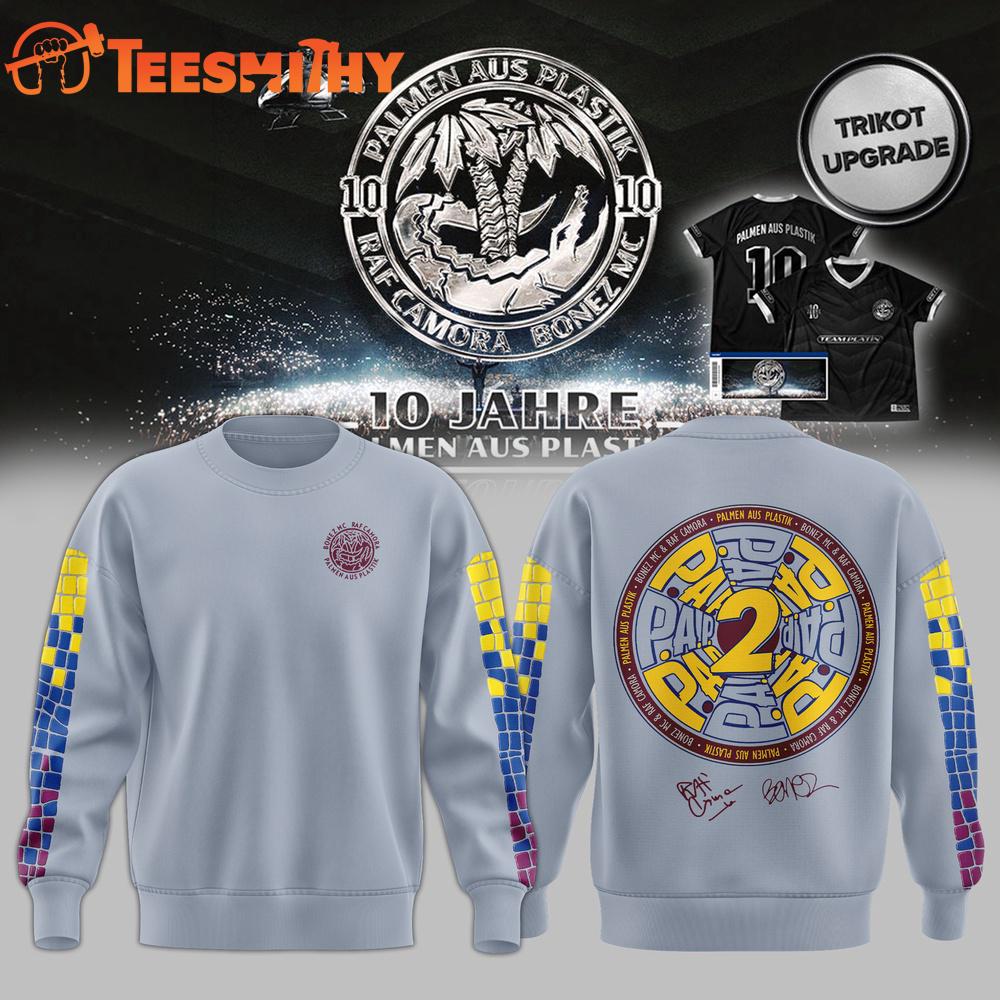 RAF Camora & Bonez MC 10 Jahre Palmen aus Plastik Tour 2026 Signed Sweatshirt