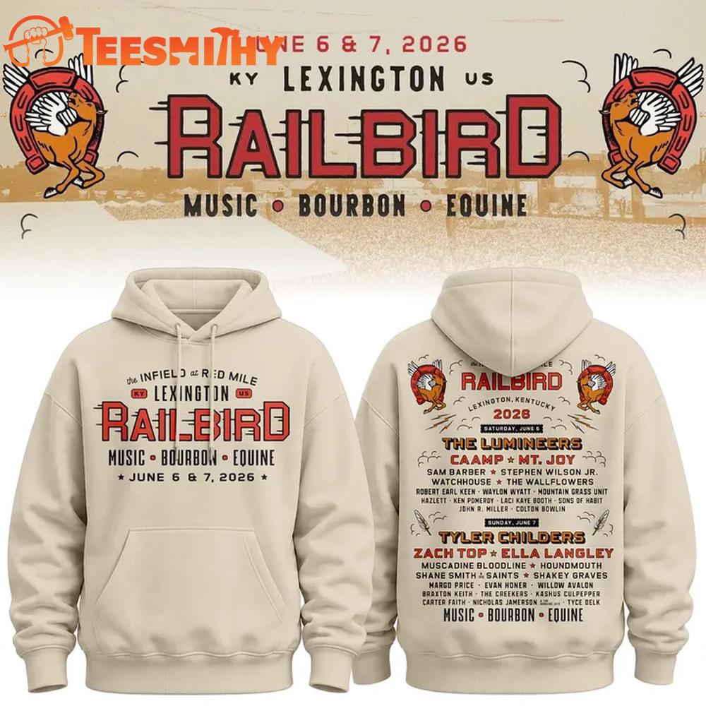 Railbird Music Festival 2026 New Design Hoodie