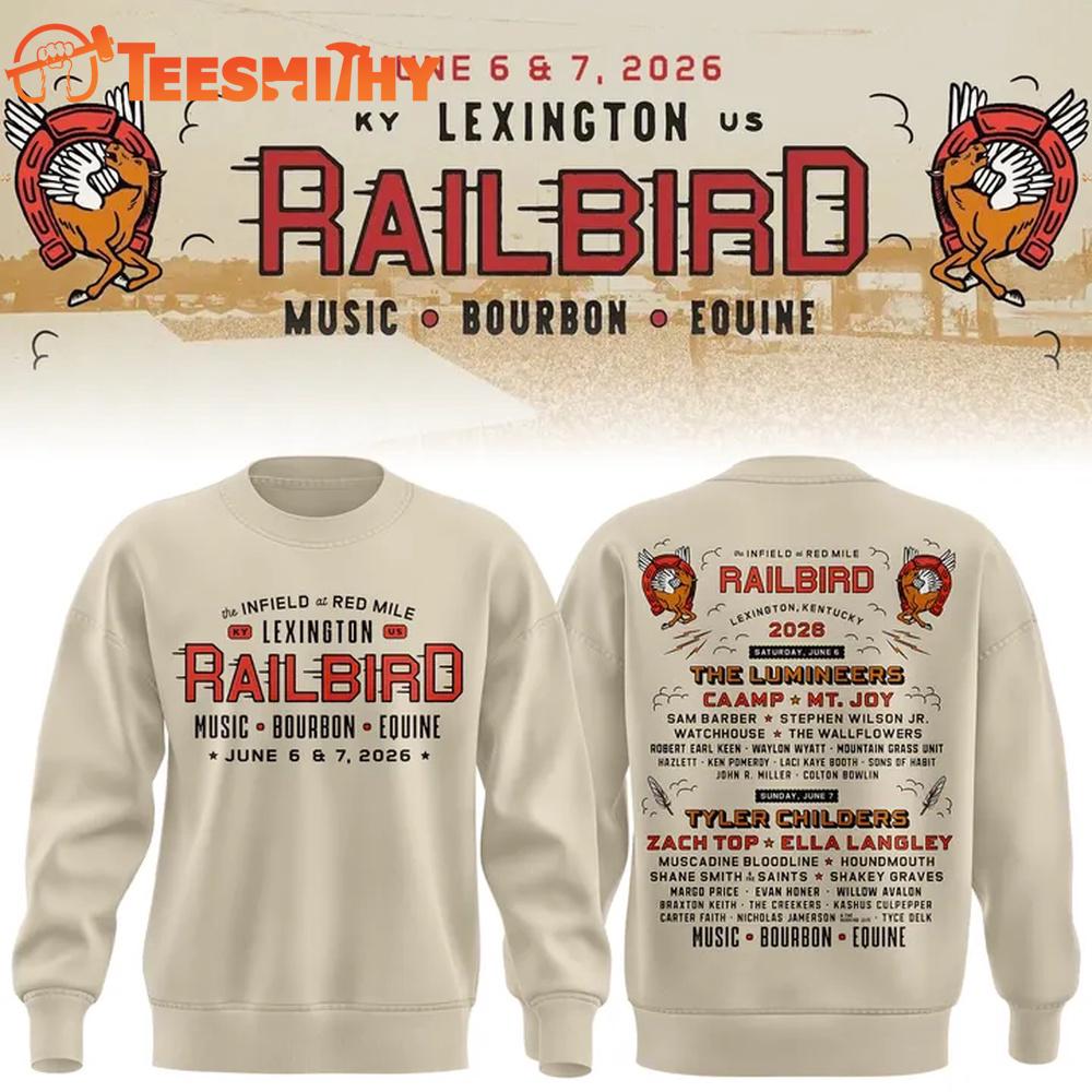 Railbird Music Festival 2026 New Design Sweatshirt