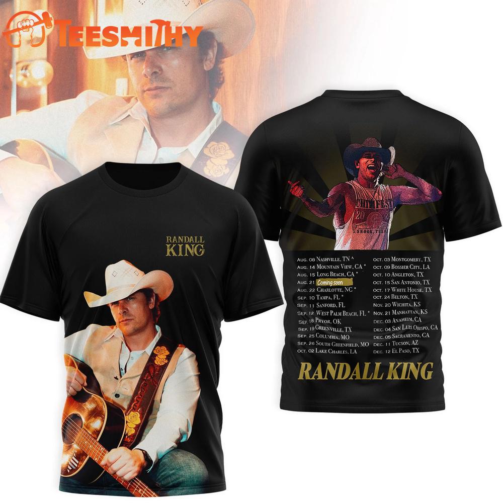 Randall King 2026 Tour Schedule T Shirt