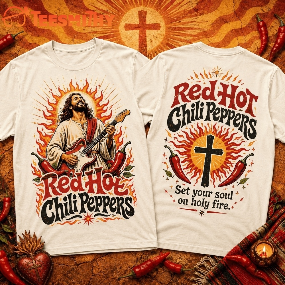 Red Hot Chili Peppers Set Your Soul on Holy Fire 3D Shirt