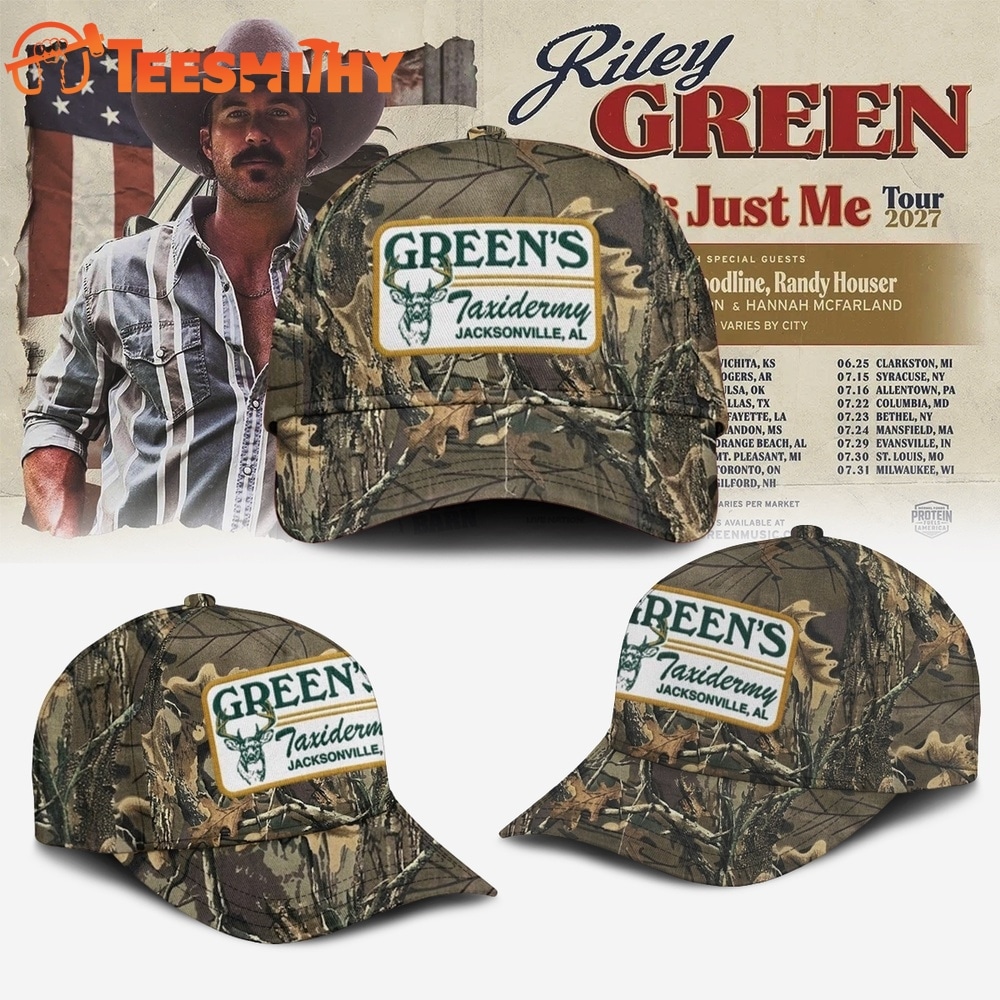 Riley Green That’s Just Me Tour 2027 Signed Cap