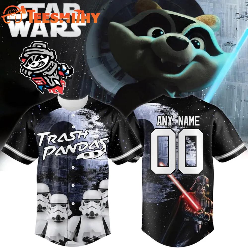 Rocket City Trash Panda 2026 Star Wars Night Baseball Jersey
