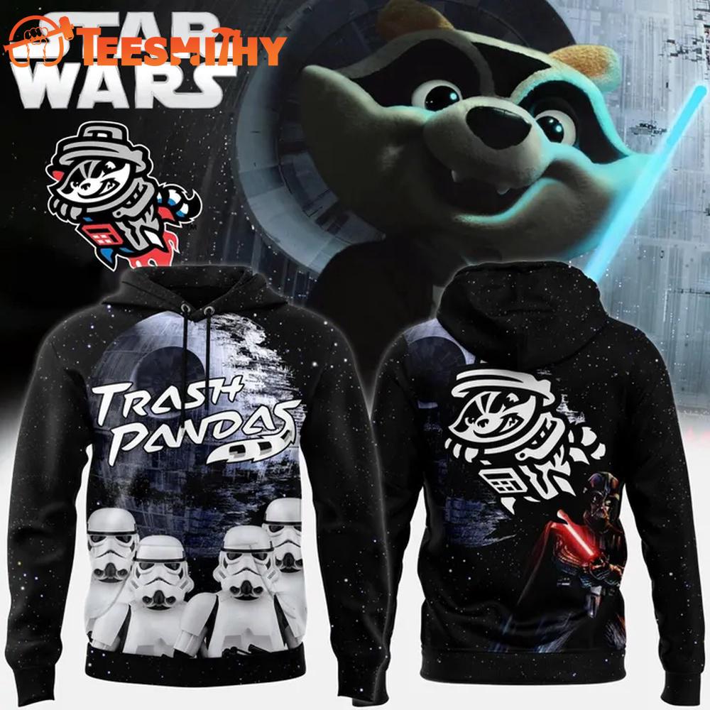 Rocket City Trash Panda 2026 Star Wars Night Hoodie Shirt