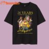 Rod Stewart 56 Years 1961-2025 Signature T Shirt