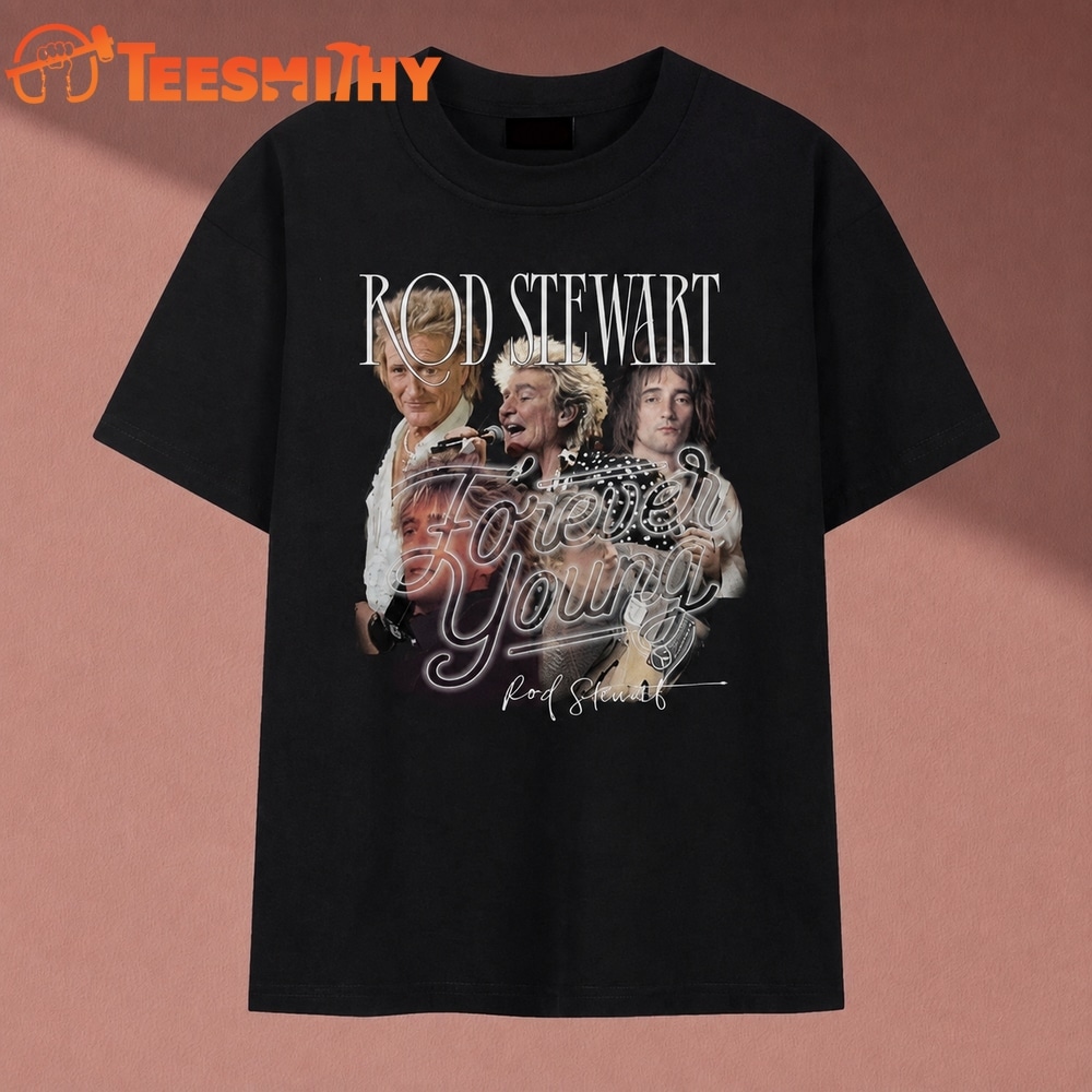Rod Stewart Forever Young Vintage Graphic T Shirt