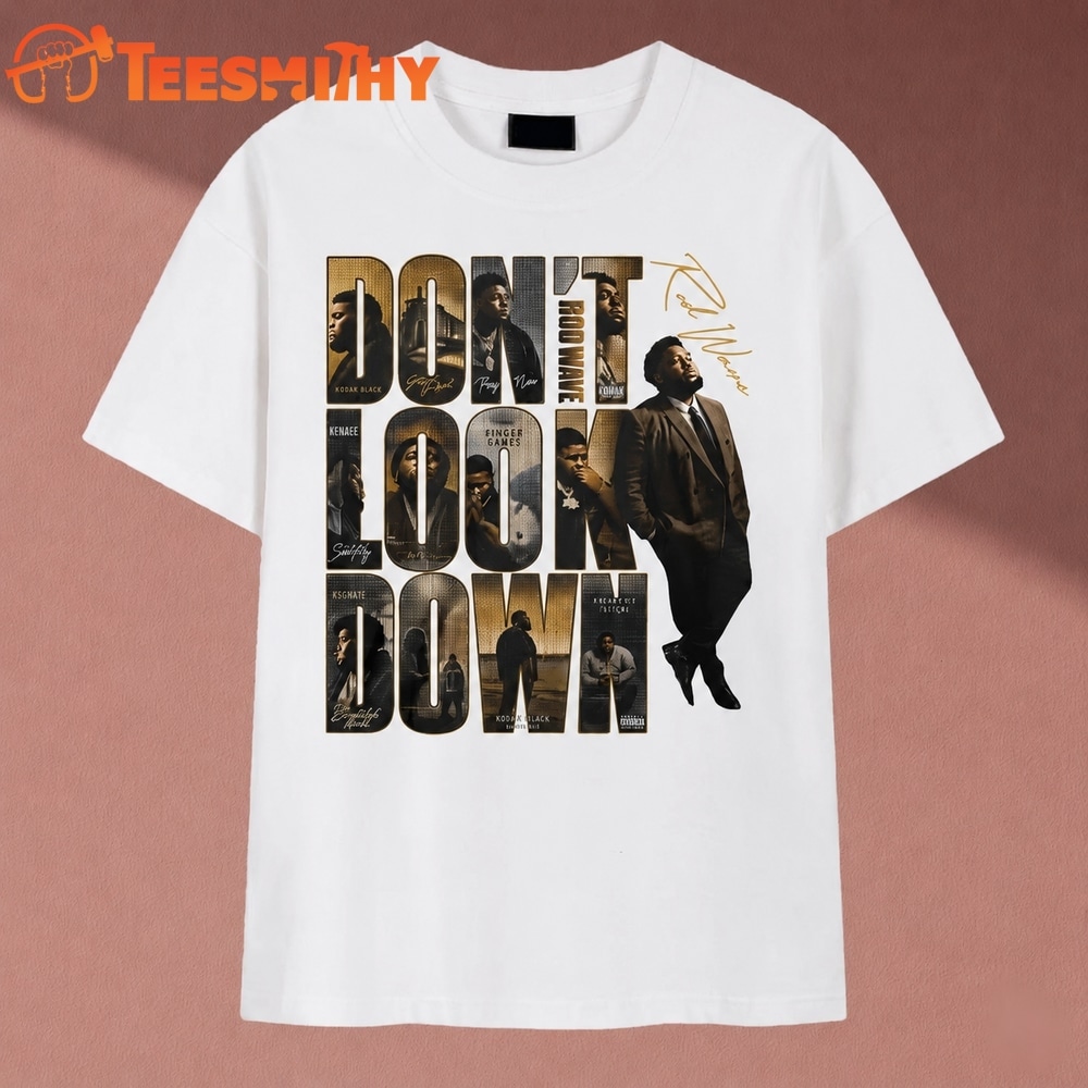Rod Wave Don't Look Down Album Hip Hop Rap Music T Shirt