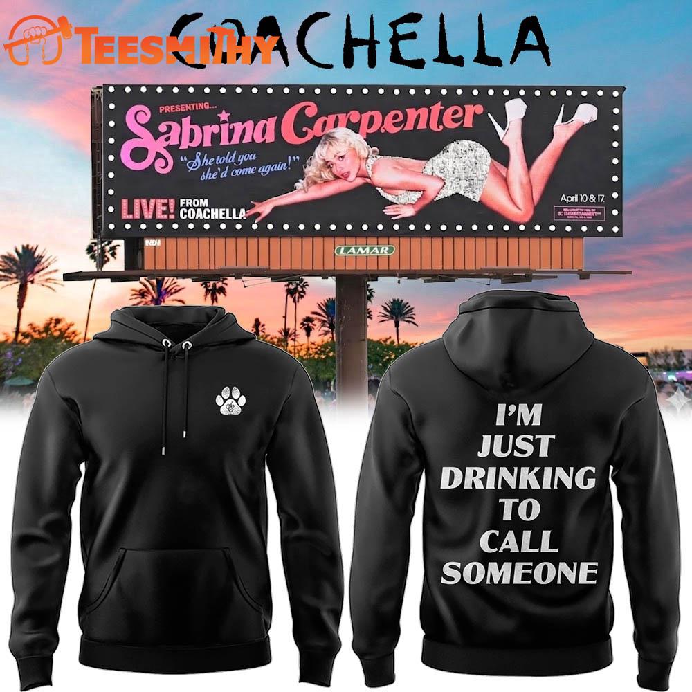 Sabrina Carpenter Music and Arts Festival 2026 Black Hoodie