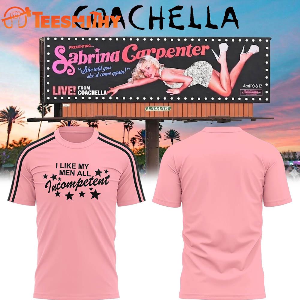 Sabrina Carpenter Music and Arts Festival 2026 New Design T Shirt