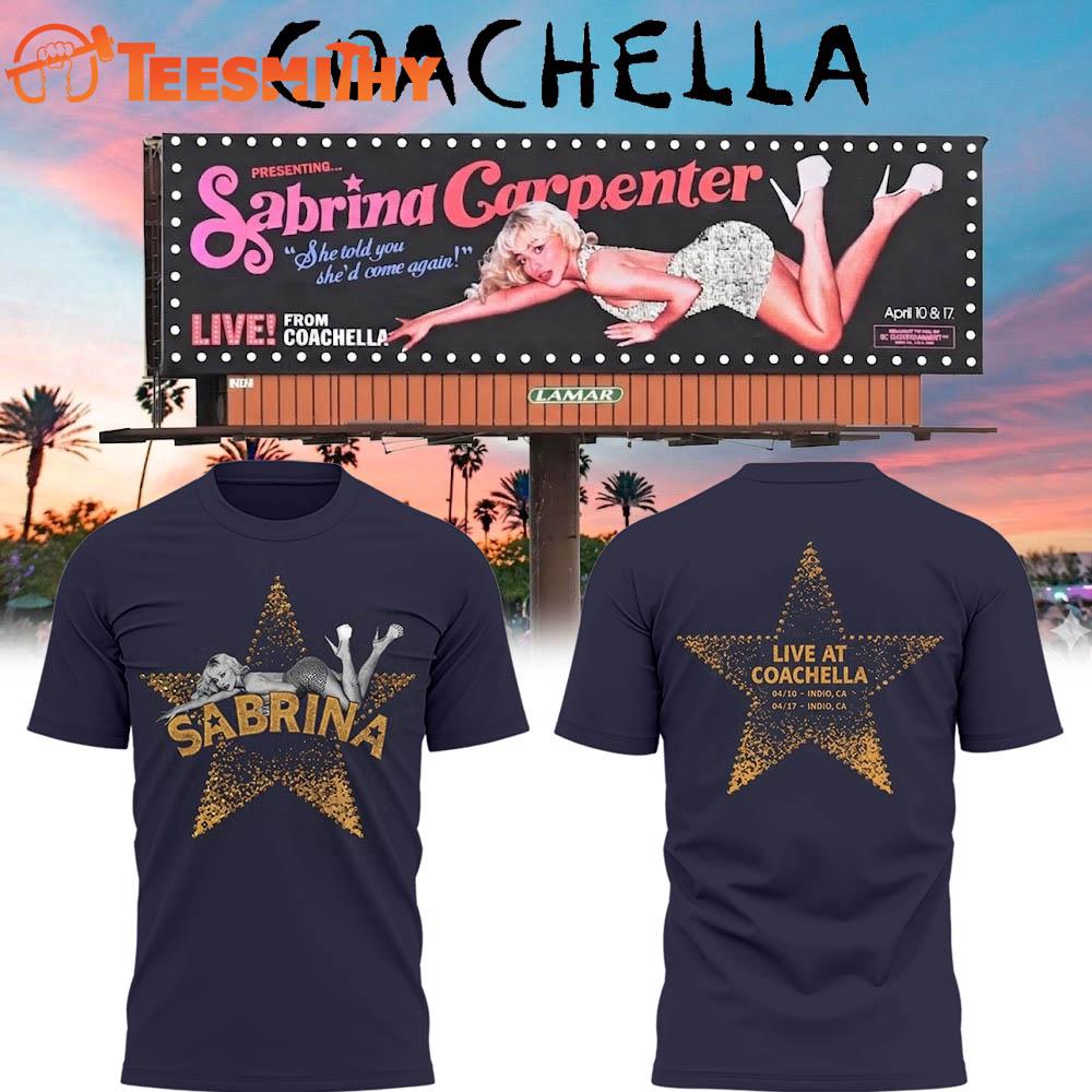 Sabrina Carpenter Music and Arts Festival 2026 Special New T Shirt