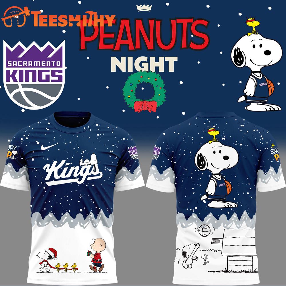 Sacramento Kings x Peanuts Night 2026 Limited Edition T Shirt