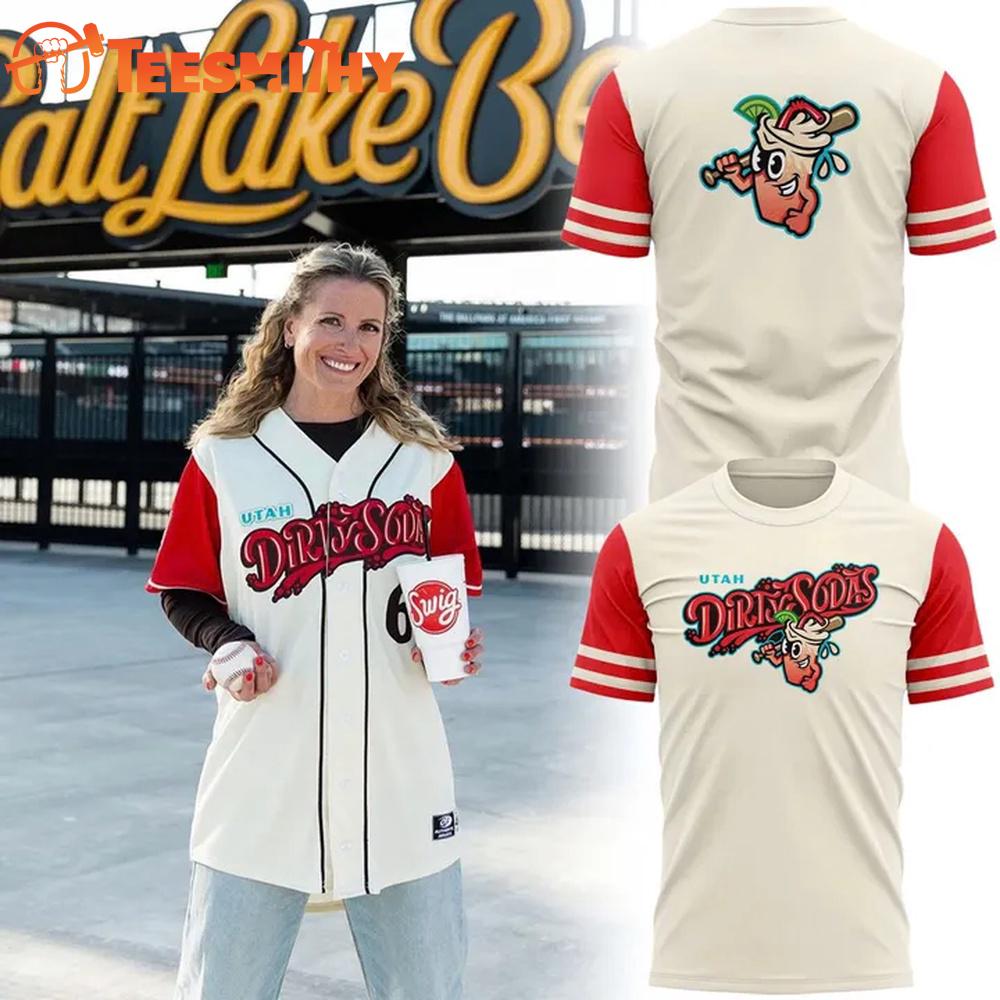 Salt Lake Bees Dirty Soda Uniform T Shirt
