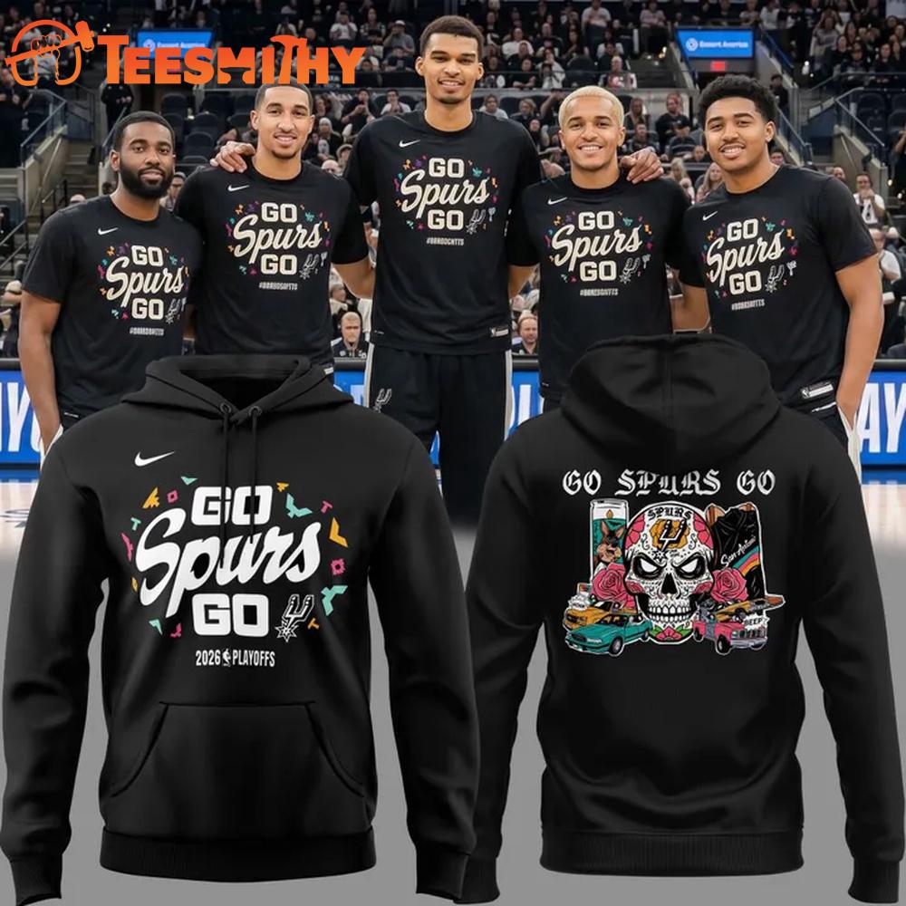 San Antonio Spurs Go Spurs Go Roweled Up Hoodie