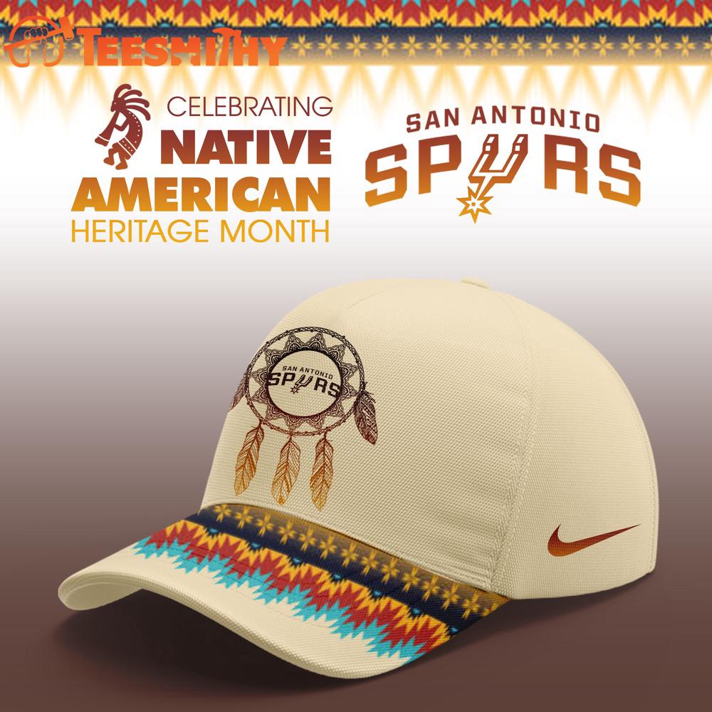 San Antonio Spurs NBA Native American Heritage Limited Edition Classic Cap
