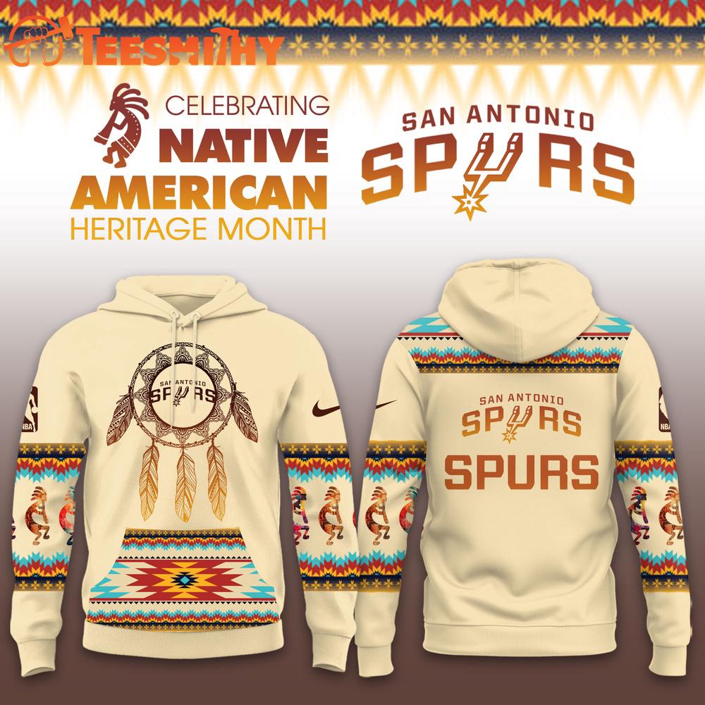 San Antonio Spurs NBA Native American Heritage Limited Edition Hoodie Shirt