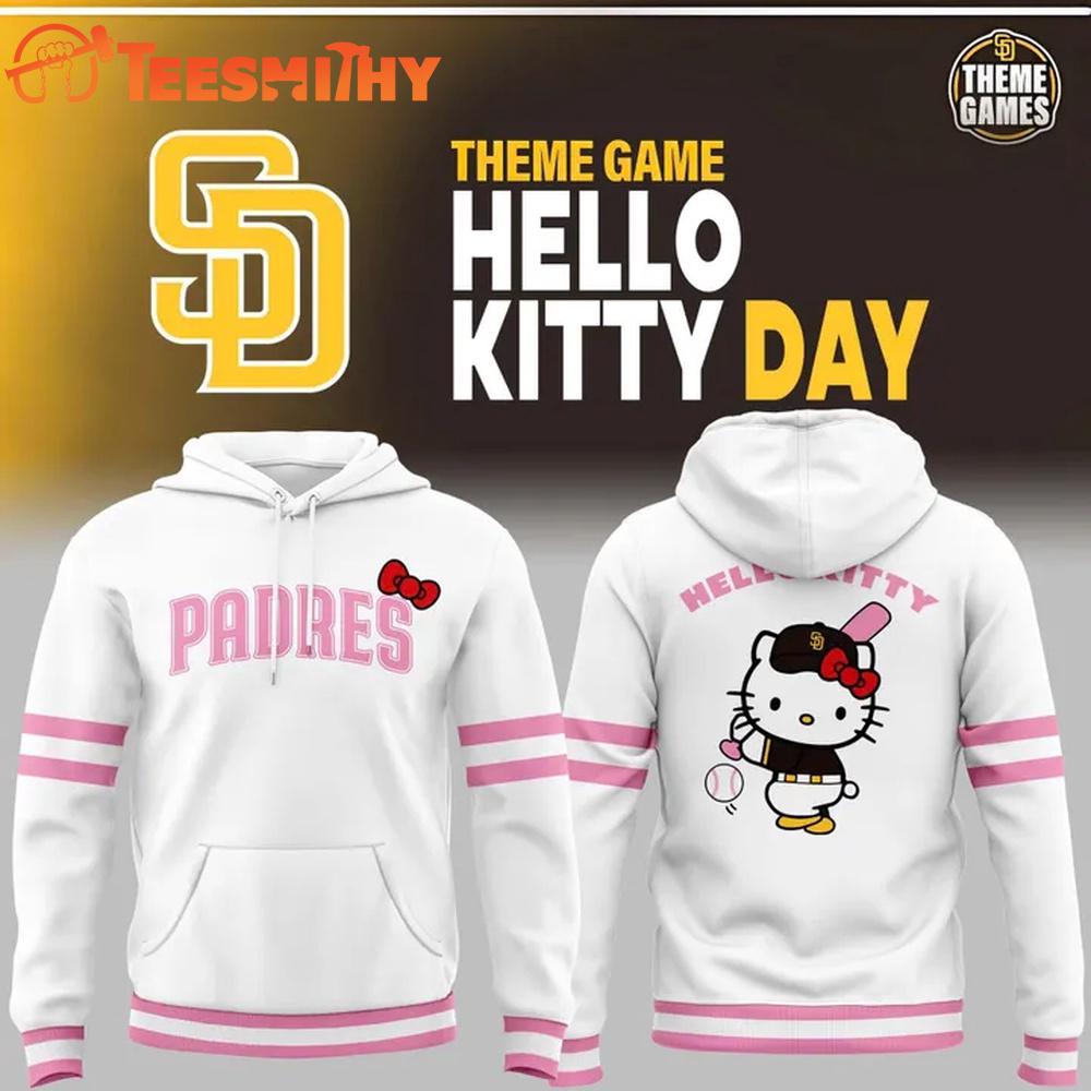 San Diego Padres 2026 Hello Kitty Day Limited Edition Hoodie