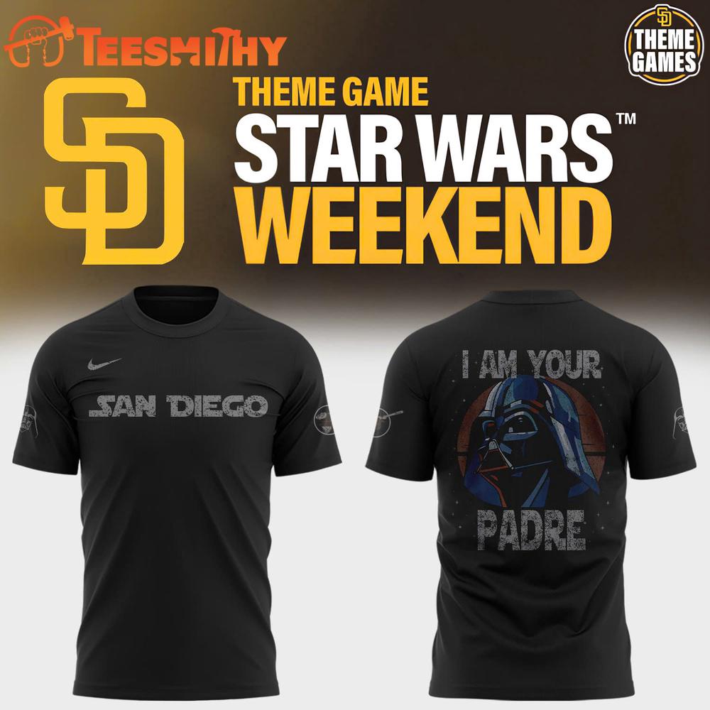 San Diego Padres x Star Wars 2025 3D Shirt