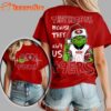 San Francisco 49ers 2025 NFL Christmas Grinch They Hate Us All Over Print Shirt