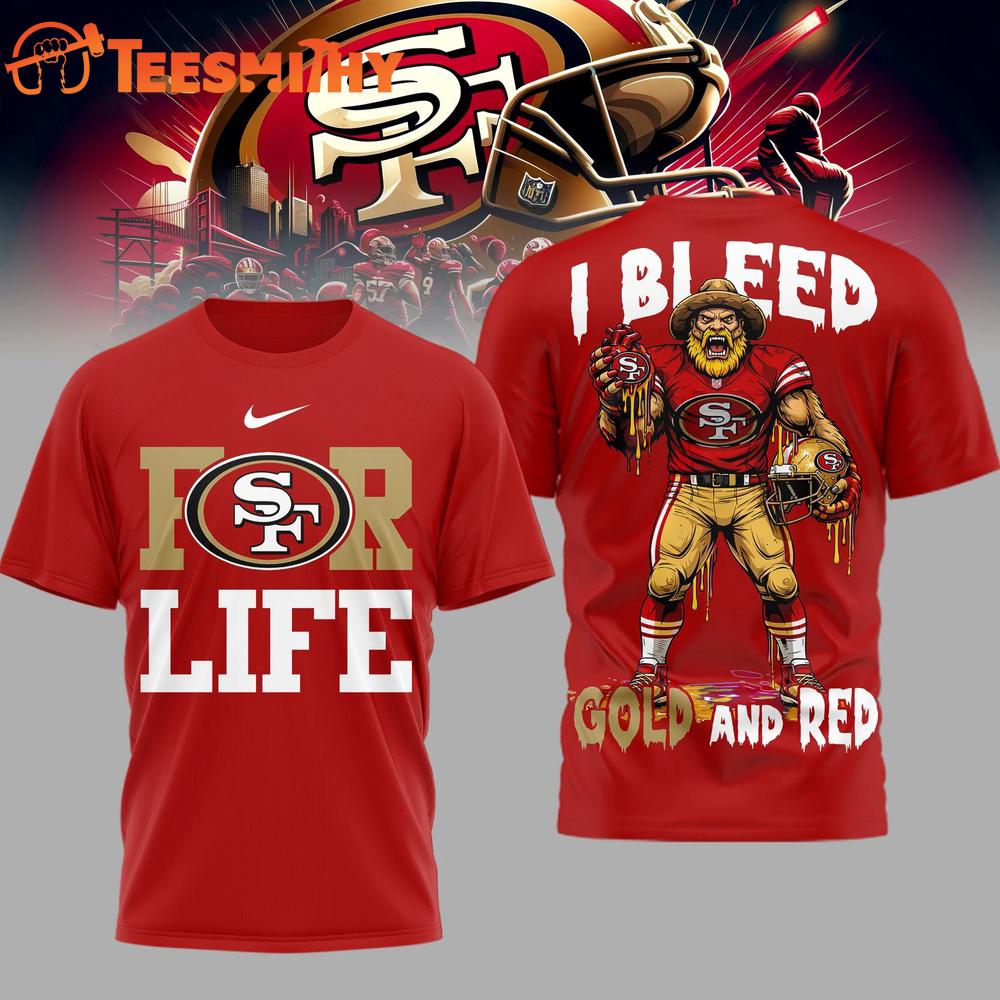 San Francisco 49ers 2026 NFL Built on Loyalty Limited Edition 3D Shirt