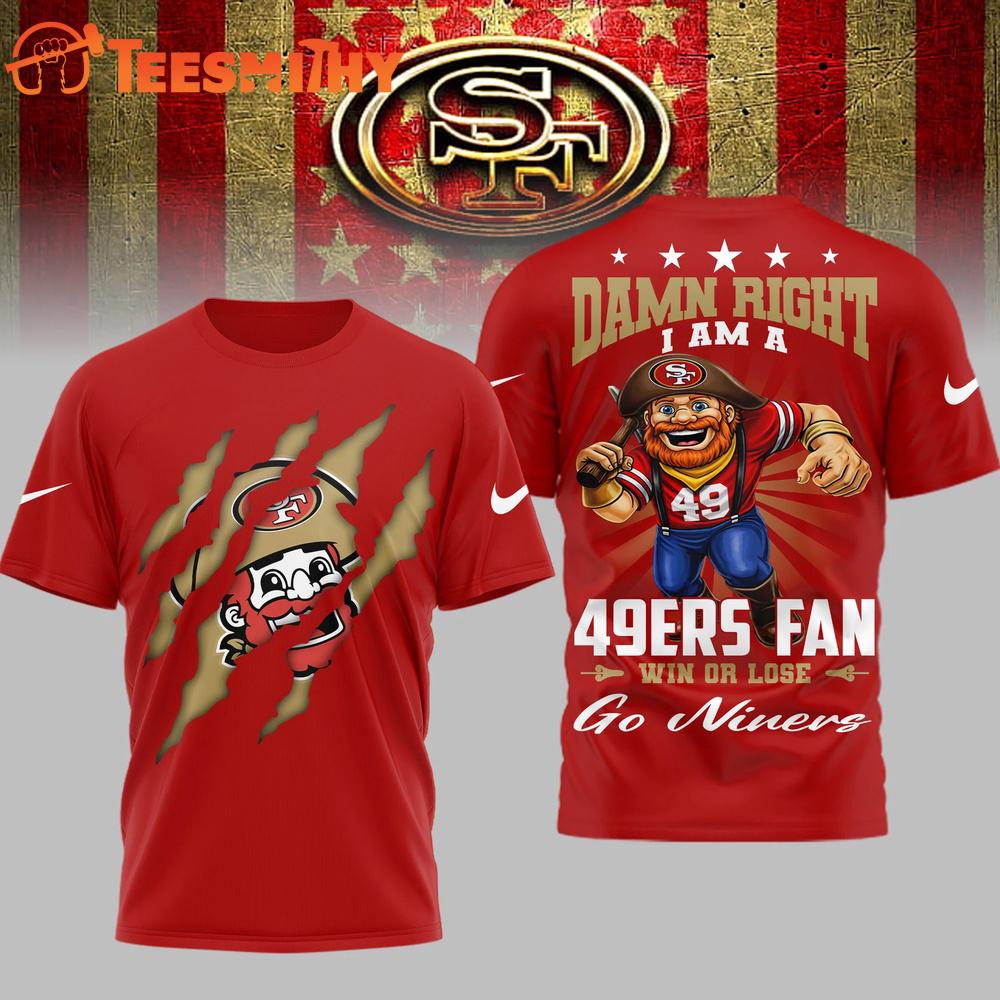 San Francisco 49ers 2026 NFL Go Niners Special New 3D Shirt