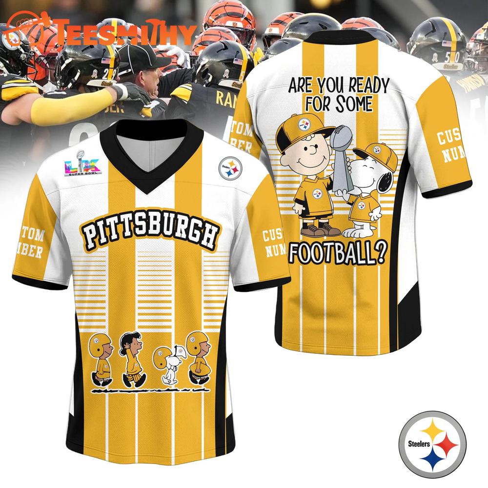 San Francisco 49ers 2026 Super Bowl x Peanut Snoopy Football Jersey