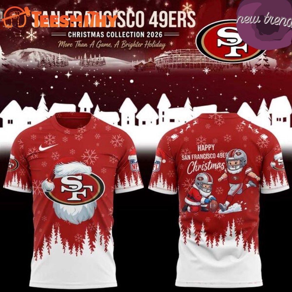San Francisco 49ers Christmas Collection 2026 T Shirt
