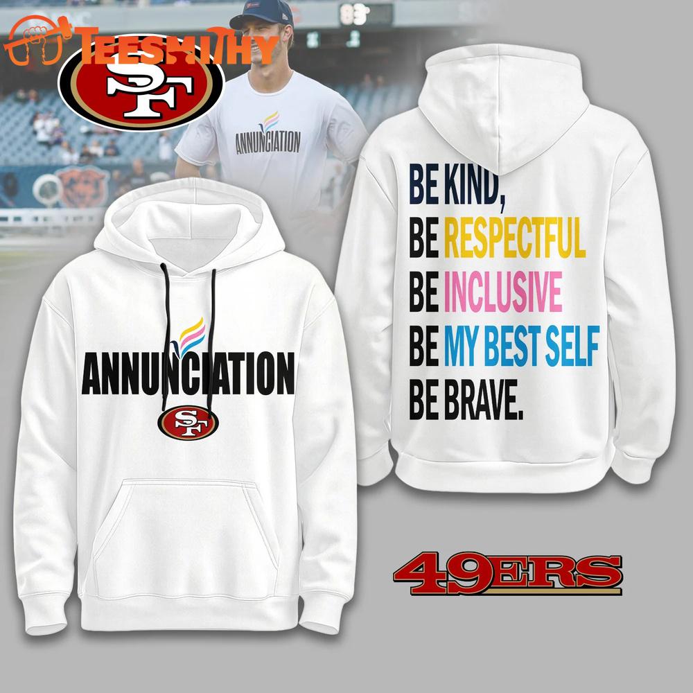 San Francisco 49ers NFL Annunciation Limited Edition Hoodie Shirt