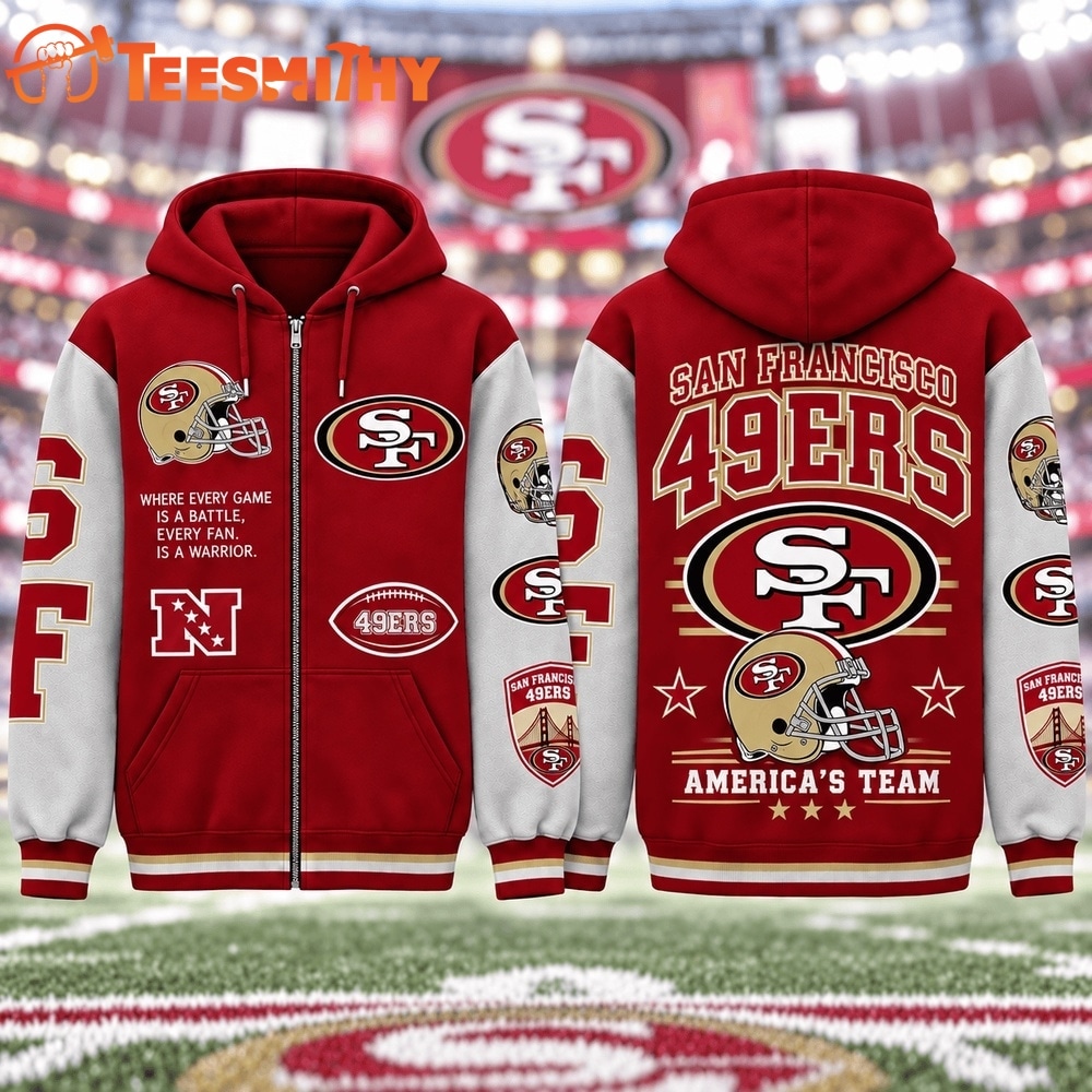San Francisco 49ers NFL Gridiron Heritage Zip Hoodie