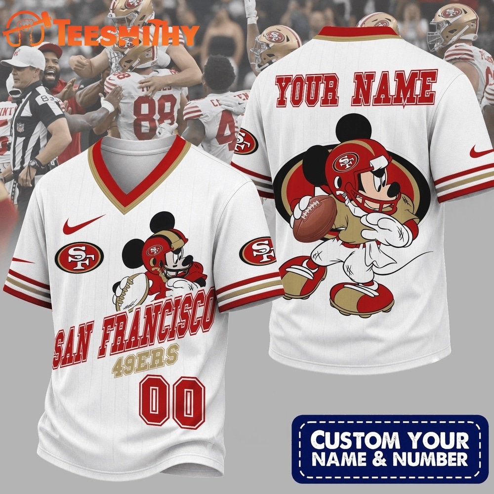 San Francisco 49ers NFL Mickey Quarterback Football Jersey