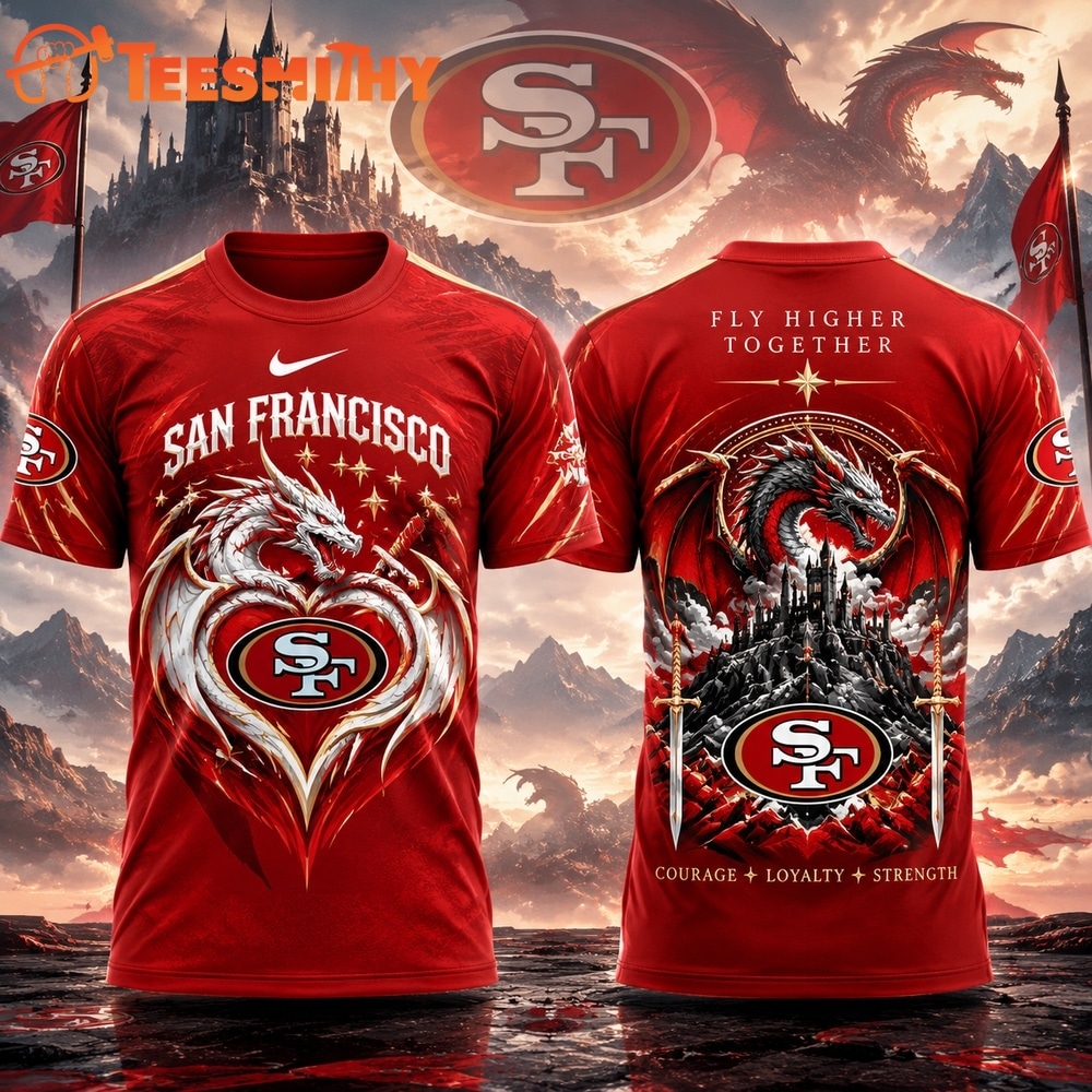 San Francisco 49ers x Fourth Wing Night 2026 Limited Edition T Shirt
