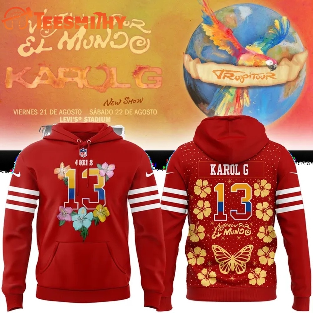 San Francisco 49ers x Karol G 2026 Exclusive Hoodie