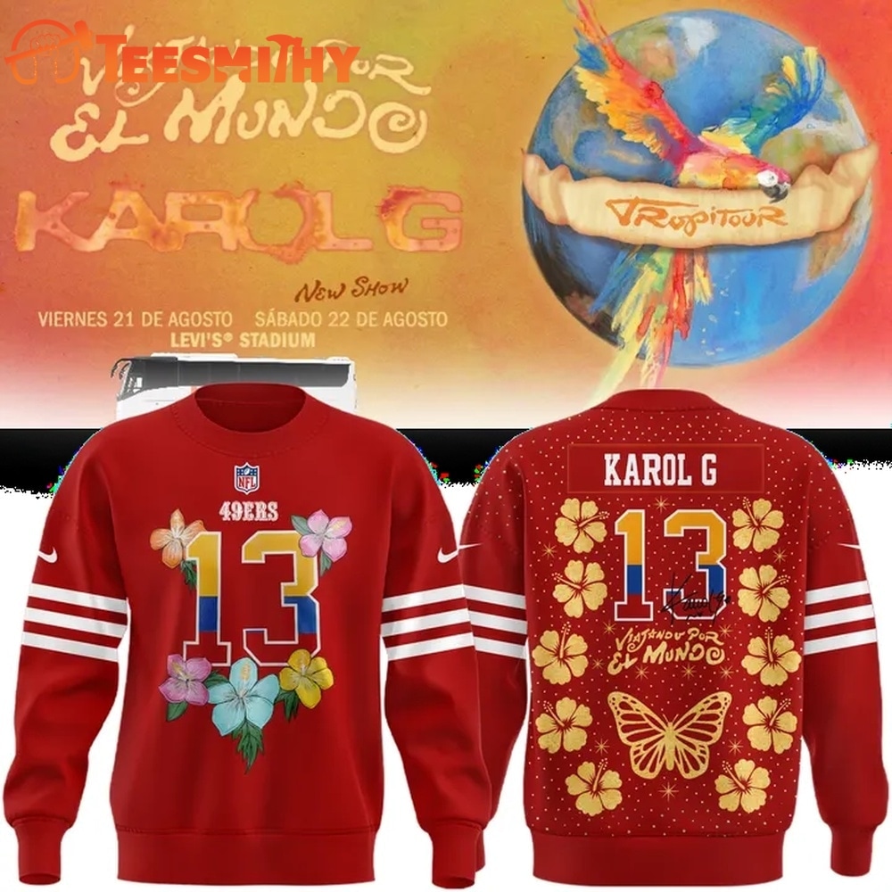 San Francisco 49ers x Karol G 2026 Exclusive Sweatshirt