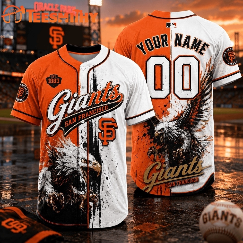 San Francisco Giants 2026 MLB Eagle America Personalized Baseball Jersey