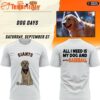 San Francisco Giants Dog Days French Bulldog 2025 3D Shirt