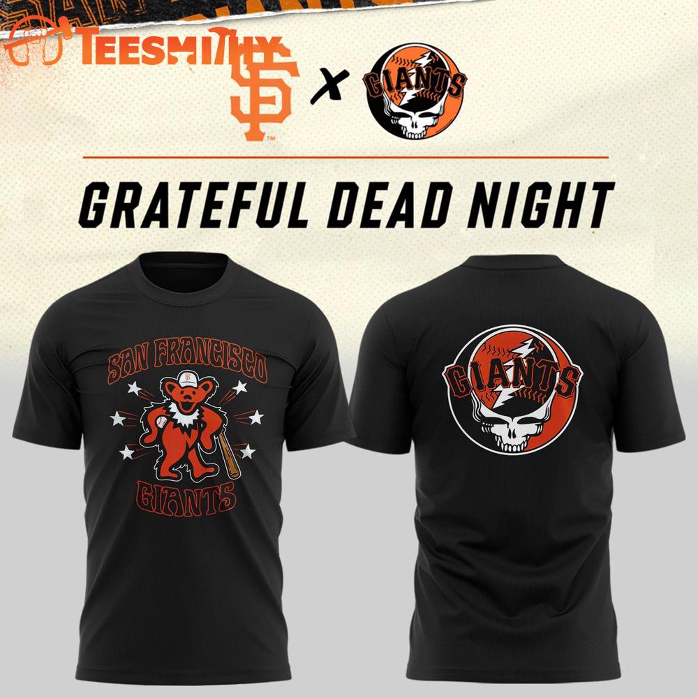 San Francisco Giants Grateful Dead Night T Shirt