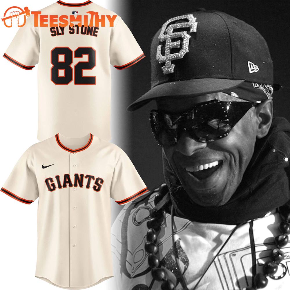San Francisco Giants Sly Stone Tribute Jersey Shirt