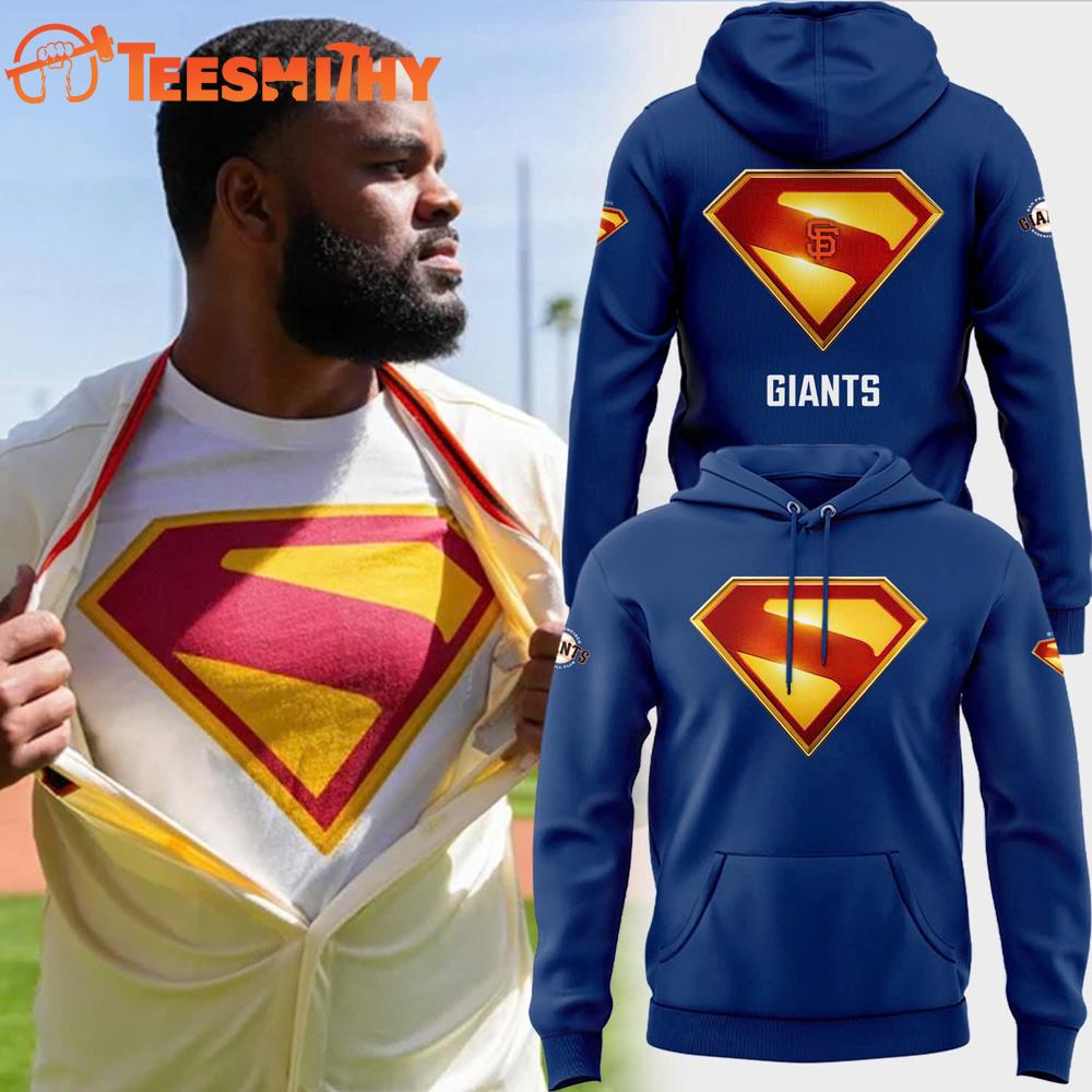 San Francisco Giants Superman Night 2025 Hoodie Shirt