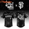San Francisco Giants The Who The Song Is Over North American Farewell Tour Baseball Jersey