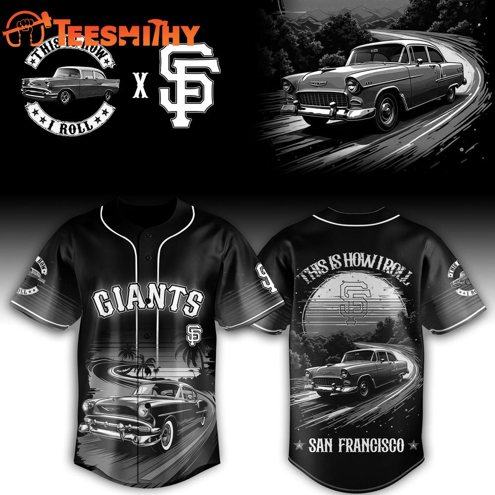 San Francisco Giants x Classic Car Jersey Limited Edition Custom Baseball Jersey