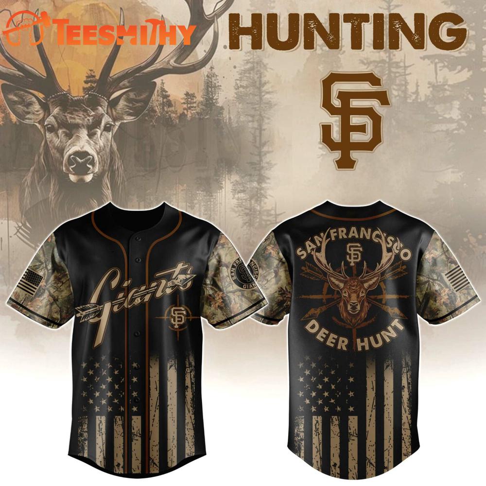 San Francisco Giants x Deer Hunting Jersey Limited Edition Custom Baseball Jersey