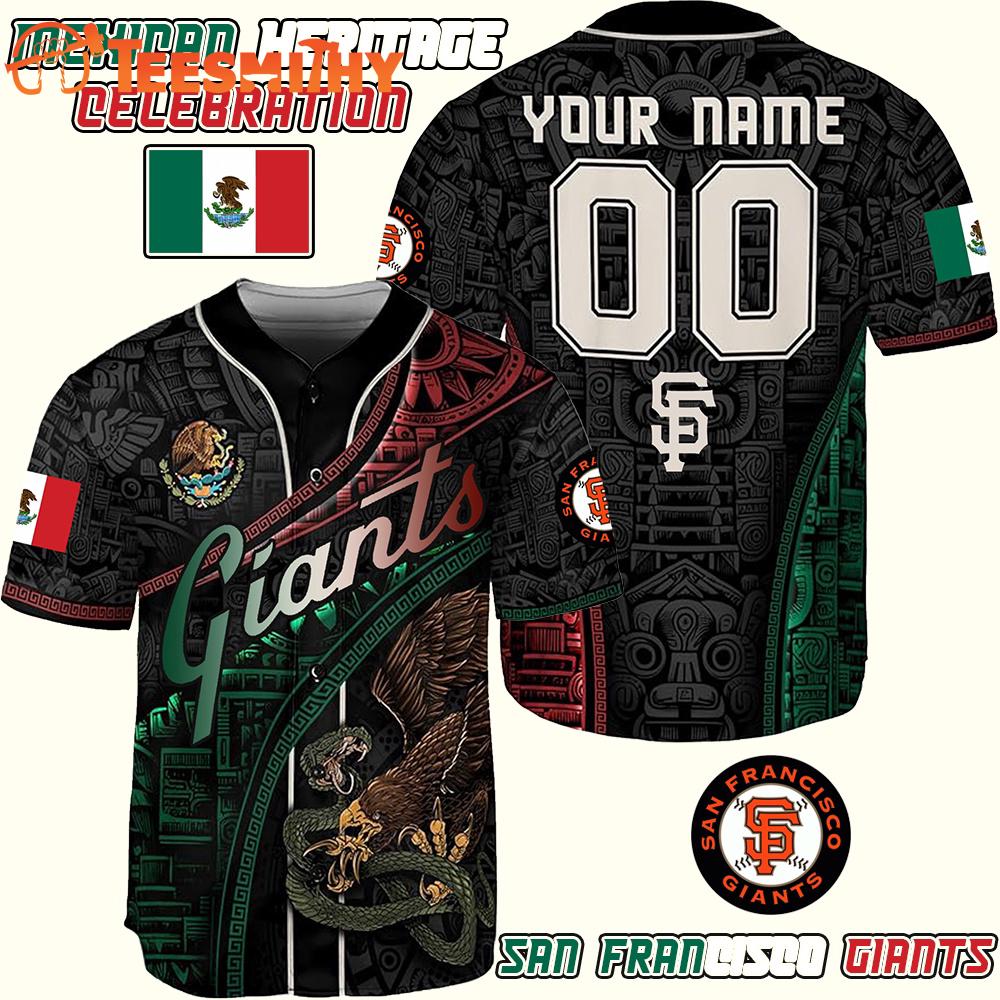 San Francisco Giants x Mexican Heritage Celebration Limited Baseball Jersey