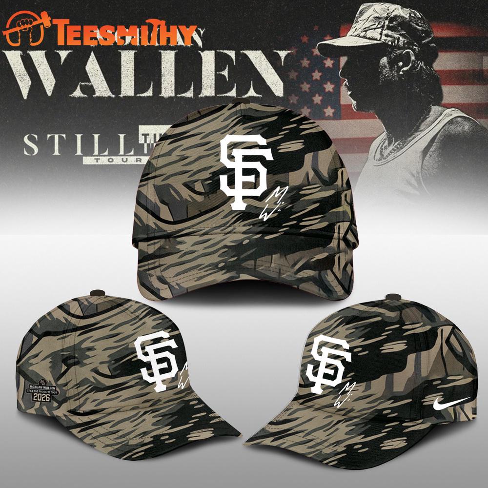 San Francisco Giants x Morgan Wallen Still The Problem Tour 2026 Signature Baseball Cap